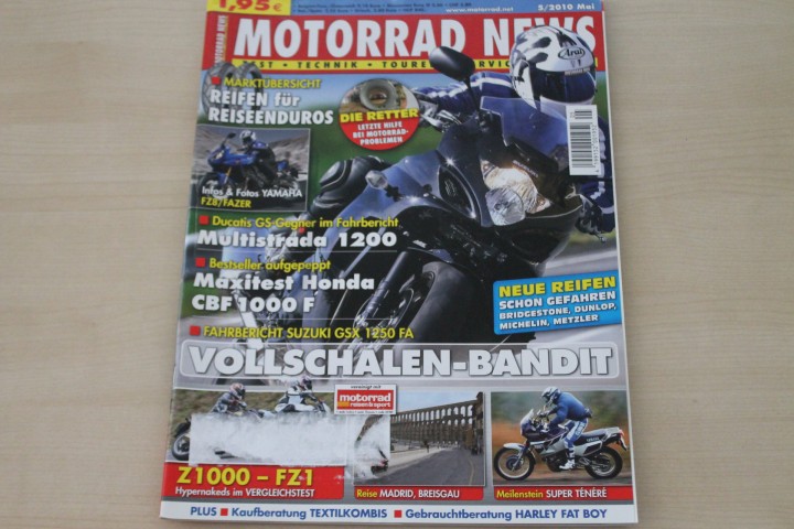 Deckblatt Motorrad News (05/2010)